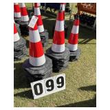 Group of 25 SDLANCH Unused 2026 Safety Traffic Con