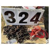 Pair of 5/16x7ft chain slings