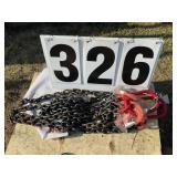 Pair of 5/16x7ft chain slings