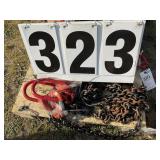 Pair of 5/16x7ft chain slings