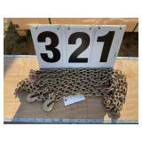 5/16x20ft Double hook chain G80