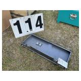 Unused Landhonor TORO dingo mount plate