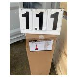 Unused Landhonor 29in PR reflective traffic cone,