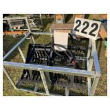 Unused Landhonor Mini skid steer rock grapple, 44i