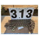 5/16x20ft Double hook chain G80