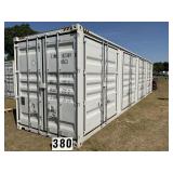 New unused 2026 40ft cube multi door container, 4
