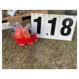 Pair of 2in Ratchet straps, 5 tons, 8.23M Long