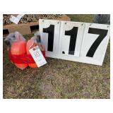 Pair of 2in Ratchet straps, 5 tons, 8.23M Long