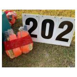 Pair of 2inx27ft 5 ton ratchet straps