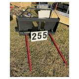 Unused Landhonor skid steer bale spear, 30.8in hei