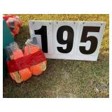 Pair of 2inx27ft 5 ton ratchet straps