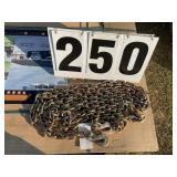 3/8in x 20 ft double hook chain G-80