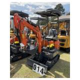 New Unused ATS 2026 Mini Excavator Model ATS-ME18.