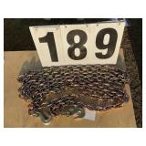 3/8in x 20ft Double hook chain G-80