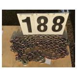 3/8in x 20ft Double hook chain G-80