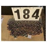 3/8in x 20ft Double hook chain G-80