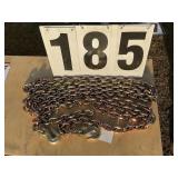 3/8in x 20ft Double hook chain G-80