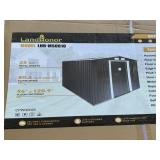 Unused Landhonor 8ftx10ft Galvanized Apex roof met