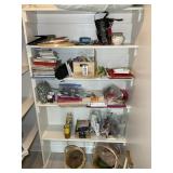 BACK WALL OF CLOSET, CRAFTING ITEMS, SEWING PATTER