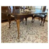 FINE DINING TABLE, 60 IN X 44 IN X 29 IN, WITH TWO