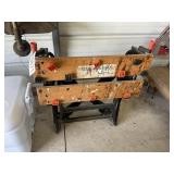 BLACK & DECKER FOLDING WORKBENCH