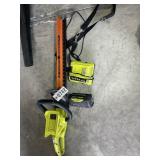 RYOBI 40 V ELECTRIC HEDGE TRIMMER MODEL RY40601 WI