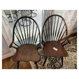 APPEAR TO BE KUOLIN BRAND, PAIR OF CAPTAINS SPINDL