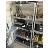 FIVE TIER PLASTIC SHELF 36' X 18' X 75' NO CONT