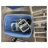 TOTE WITH ASSORTED SPRINKLERS