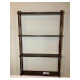BOMBAY CO WALL HANGING PLATE RACK, 24 IN X 37 IN
