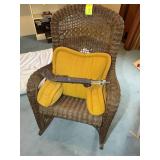 WICKER ROCKING CHAIR