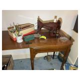 KENMORE SEWING MACHINE IN CABINET