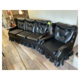 VINTAGE PINEHURST FURNITURE COMPANY WOOD AND BLACK