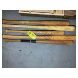 GROUP OF WOODEN BASEBALL BATS, LOUISVILLE SLUGGER