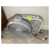 PAIR OF FLOOR FANS