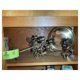 CONTENTS OF TOP SHELF IN CABINET IN LAUNDRY ROOM,