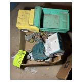 BOX WITH METAL STRUCTO METAL TRUCK, TONKA METAL JE