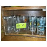 GROUP OF MISC GLASSES, SOME CAMPBELL UNIVERSITY, M