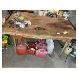 VINTAGE 2 BOARD TOP FARM HOUSE STYLE TABLE, HAS BE