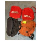 GROUP OF BAGS, GLOBUS GATEWAY, BACKPACK, ETC