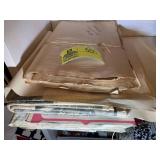 GROUP OF VINTAGE NEWSPAPERS FROM FUQUAY FIRE 1977,