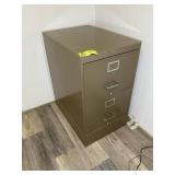 PAIR OF 2 DRAWER FILE CABINETS, TO BE REMOVED FROM