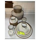 GROUP OF APPROX 46 PCS OF STONEY BROOK STONEWARE