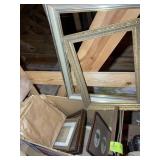 BOX OF MISC PICTURE FRAMES