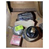 GROUP OF MISC KITCHEN ITEMS, VINTAGE BOTTLE WARMER