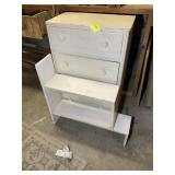 4 DRAWER CHEST, SOME DAMAGE AROUND BASE, 24 IN X 1