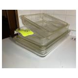 GROUP OF PYREX BAKING DISHES