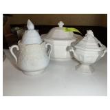 PFALTZGRAFF CASSEROLE DISH AND OTHER SMALL LIDDED