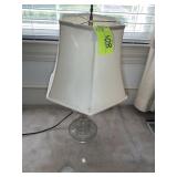 OIL LAMP STYLE ELECTRIC LAMP, 24 IN TALL