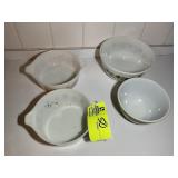 GROUP OF PYREX DISHES